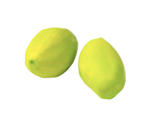 Colored Mango Green