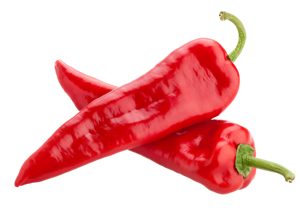 Capsicum Red Long/Pointed Chillies/Red Kapia PP